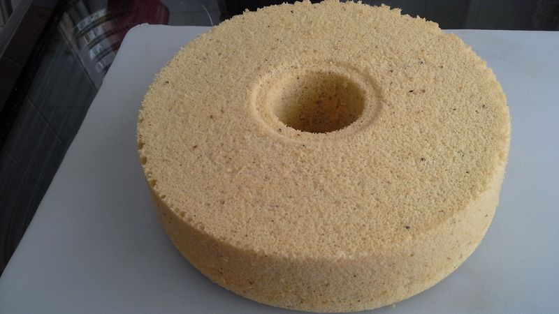 蒸伯爵戚风蛋糕