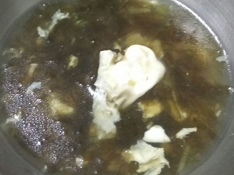 紫菜豆腐蛋花湯