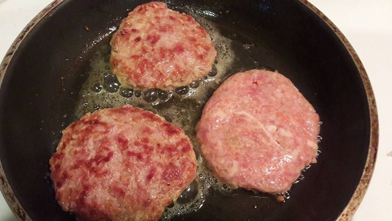 超簡單漢堡肉排