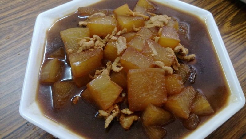 紅燒冬瓜肉絲
