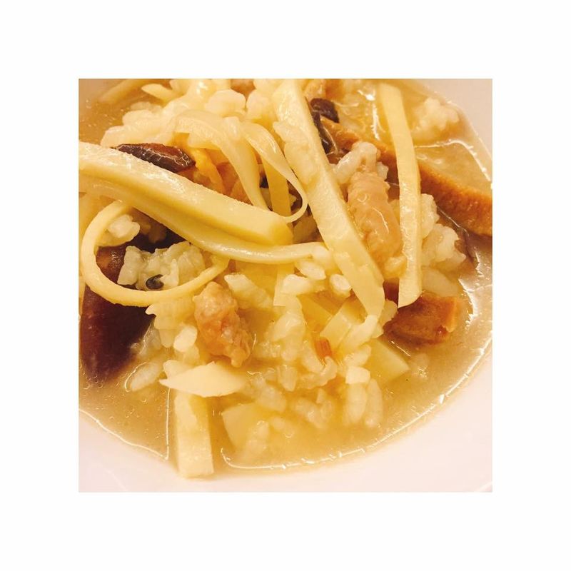 【隨興料理】竹筍鹹粥