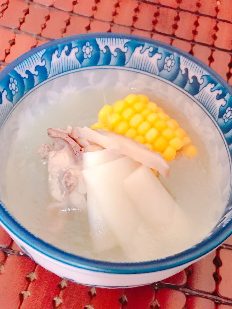 簡單的味道~山藥雞湯