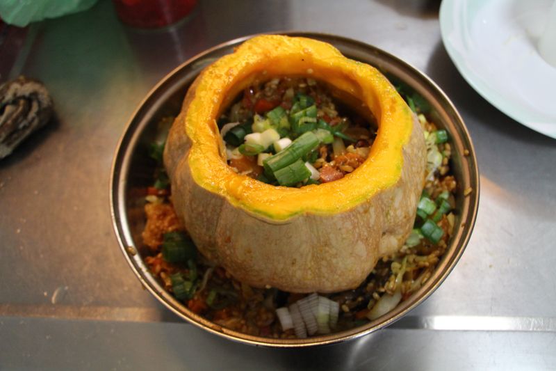 南瓜盅燉飯