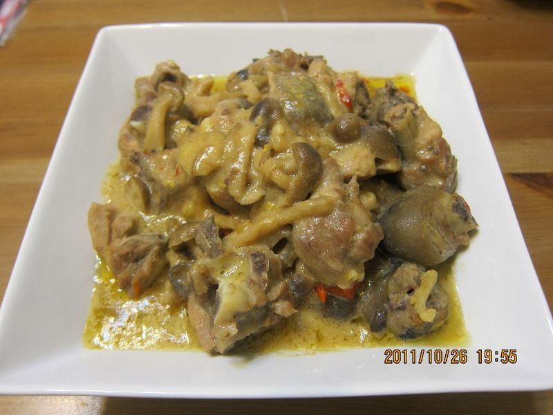 懶人妻的超簡單料理～「味增雞肉」