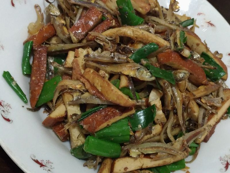 豆干小魚乾