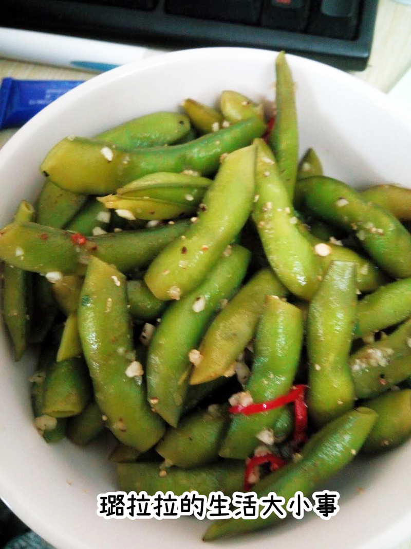水煮毛豆(嘴饞減肥蛋白質補充)