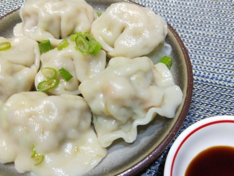 鮮蝦豬肉水餃