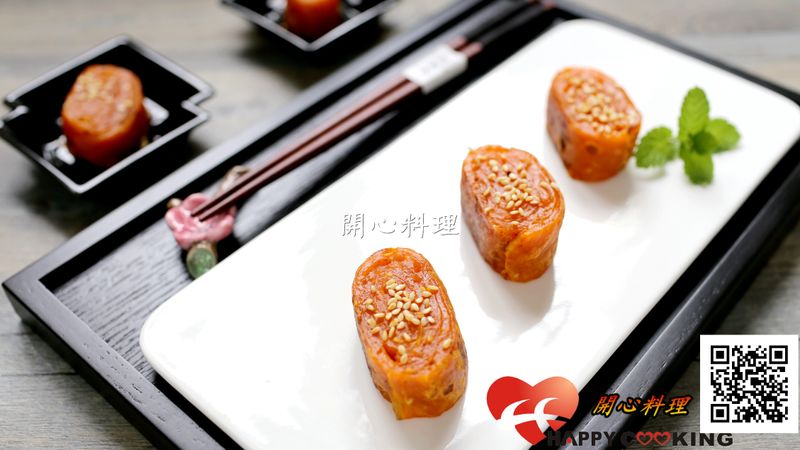 影音食譜 起司南瓜Q捲餅