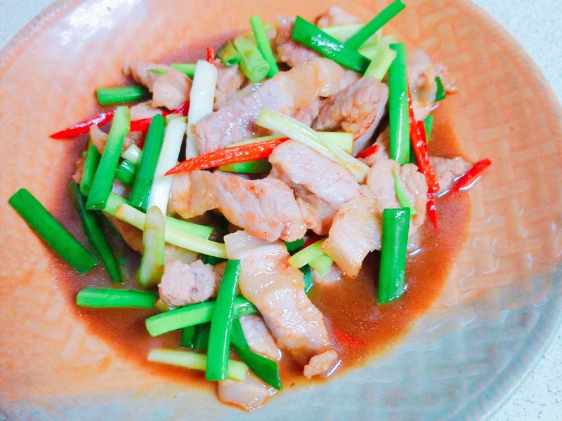 蔥爆豬肉