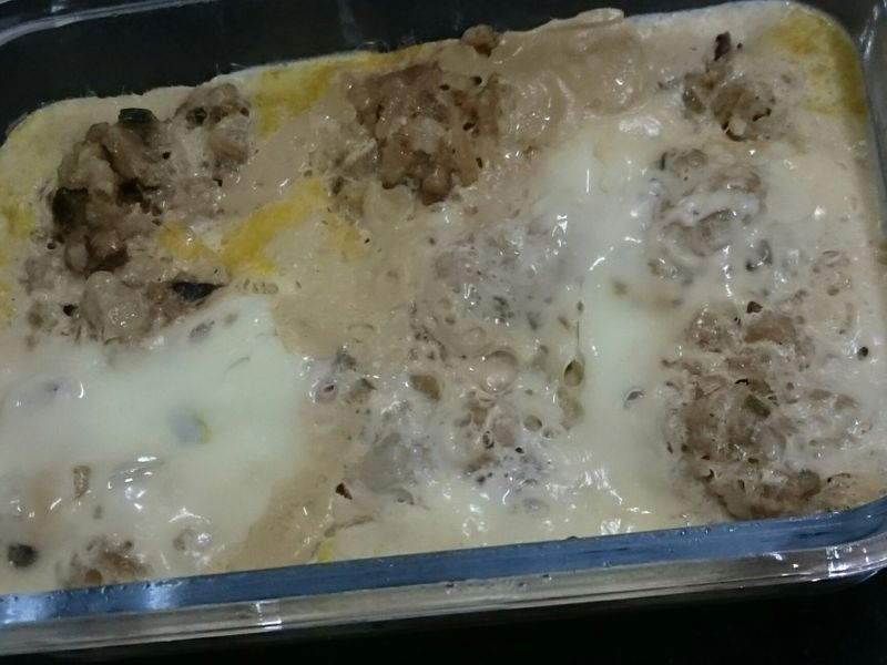 肉丸子蒸蛋