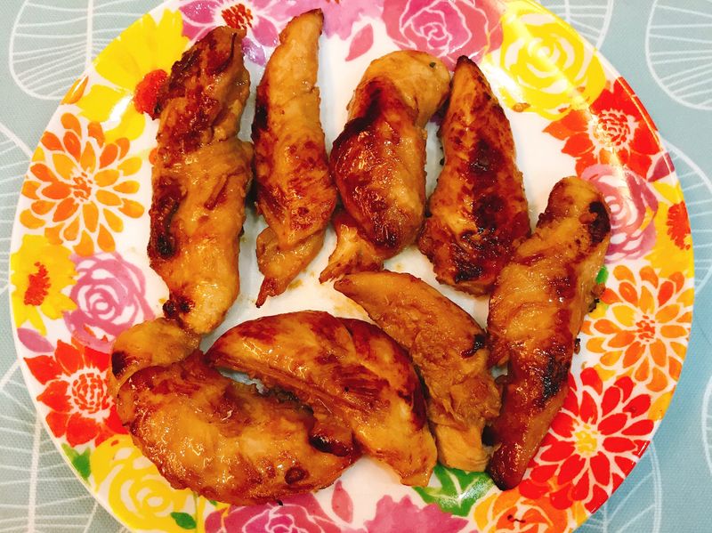 給新手超簡單「嫩煎醬燒雞胸肉」✨