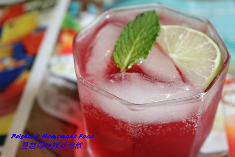 蔓越莓檸檬氣泡飲