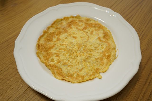 吻仔魚煎蛋