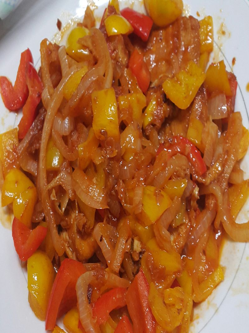 糖醋豆包