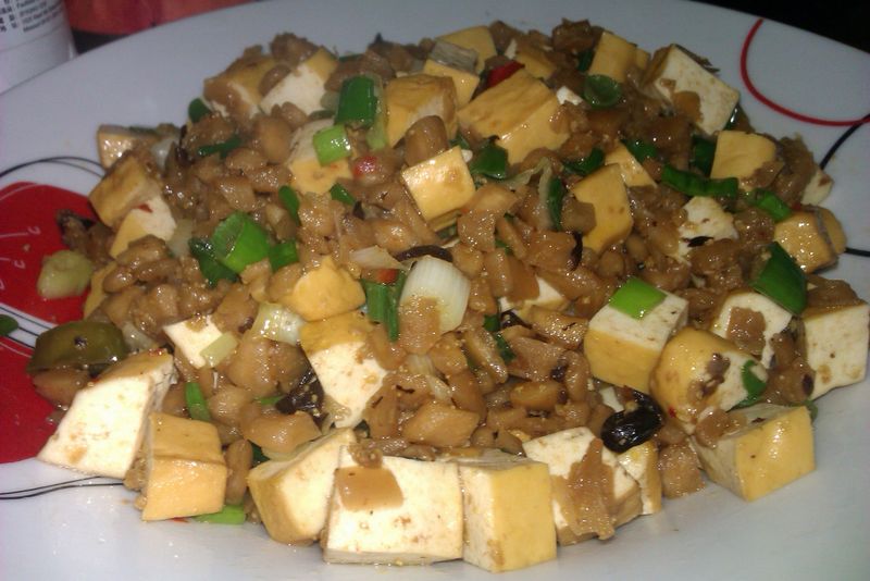 豆鼓辣蘿蔔炒豆干丁