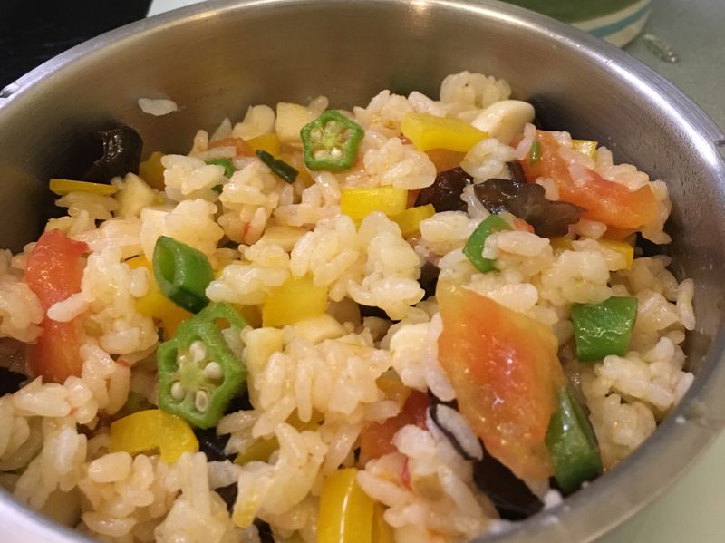 寶寶鮮蔬炒飯