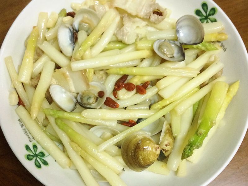 快炒白蘆筍