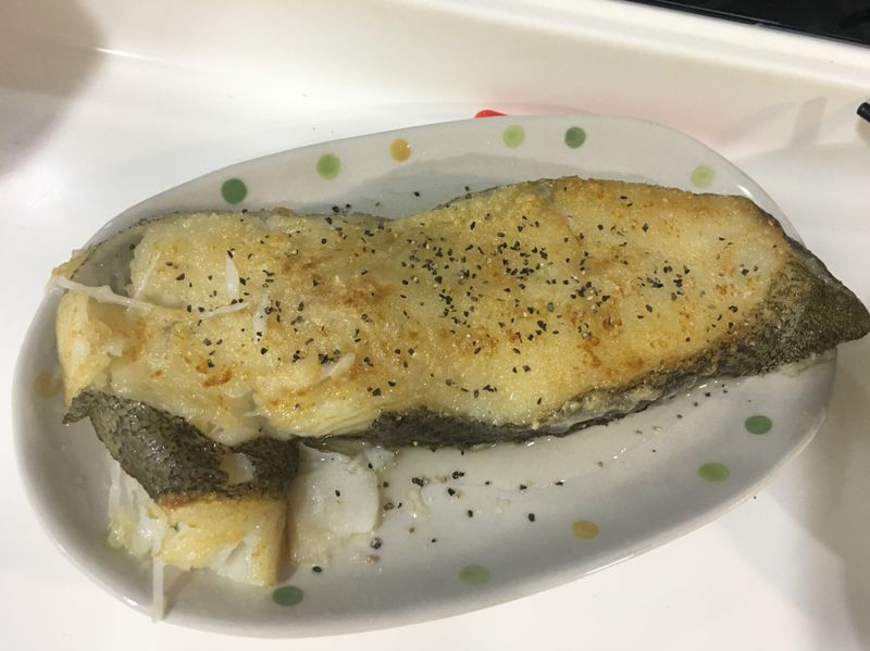 煎鱈魚