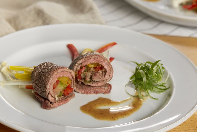 牛肉生菜卷