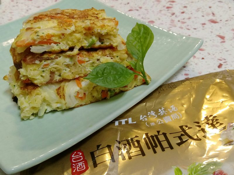 義式蔬菜烘蛋,健康,美味【白酒帕式達】
