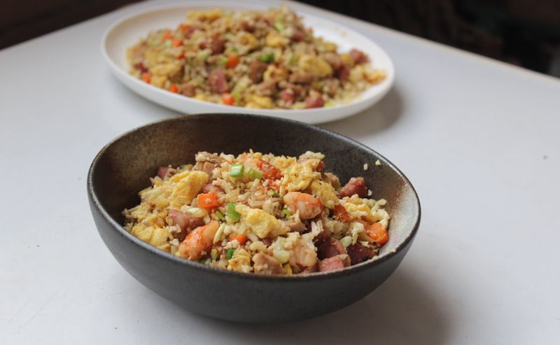 吃不胖的炒飯-花椰菜炒飯
