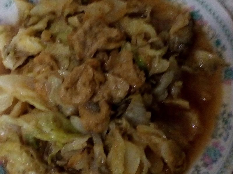 麵筋白菜