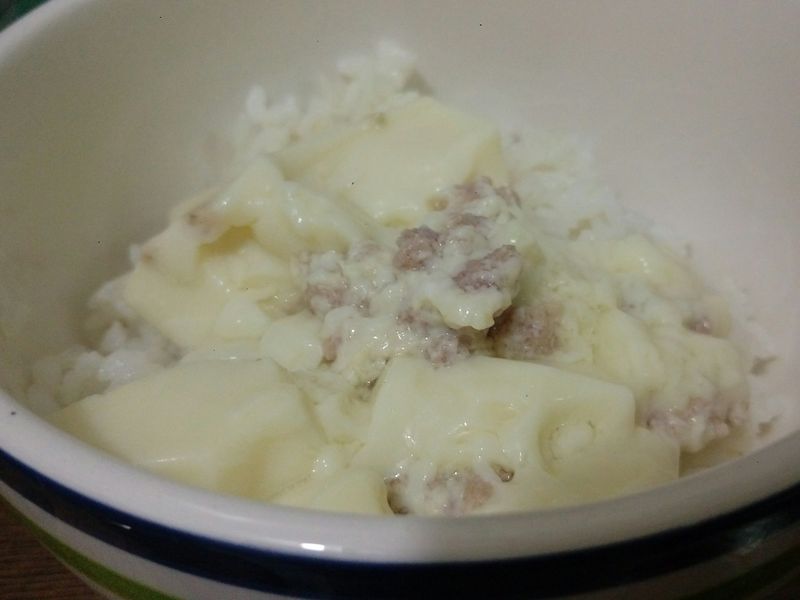 發懶也瘋狂～肉末蒸蛋