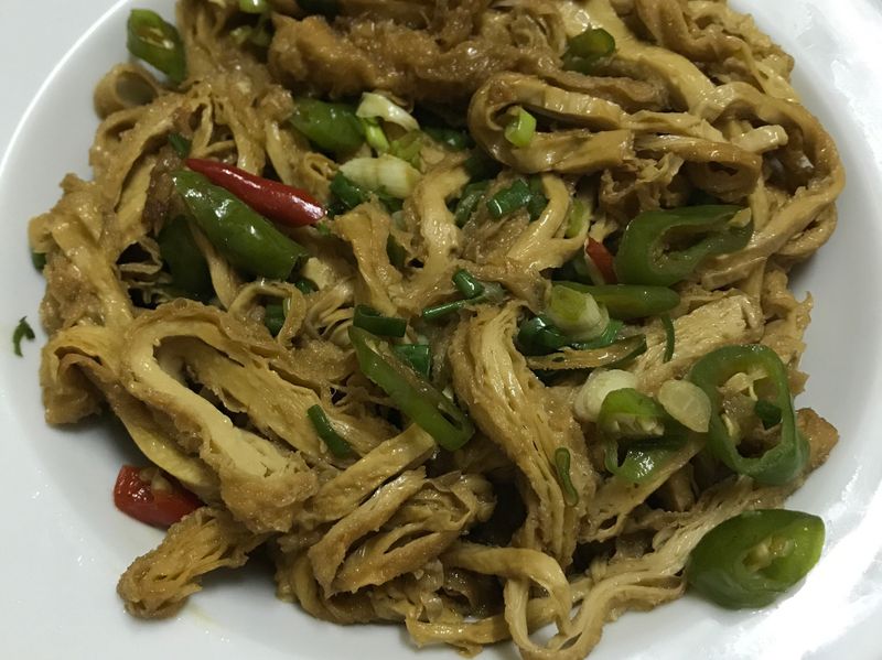 簡易炒豆包