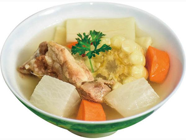筍片排骨湯