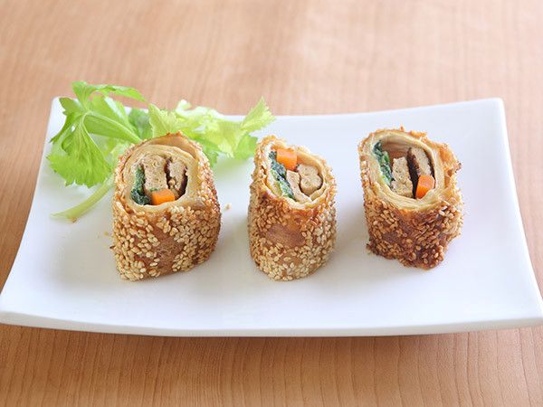 芝麻豆包捲