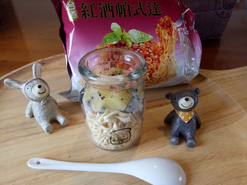 水果冷麵-紅酒帕式達