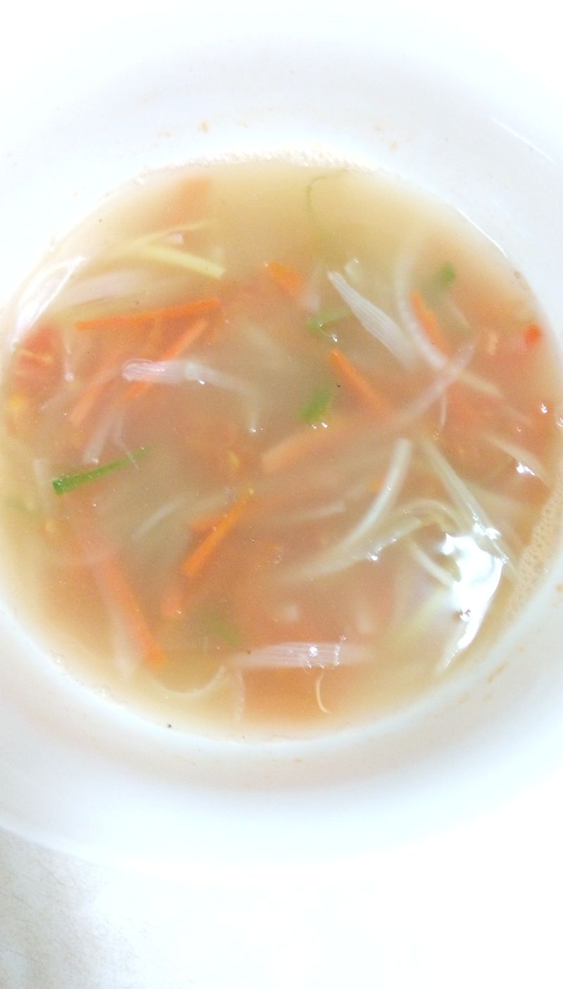 蔬菜絲清湯
