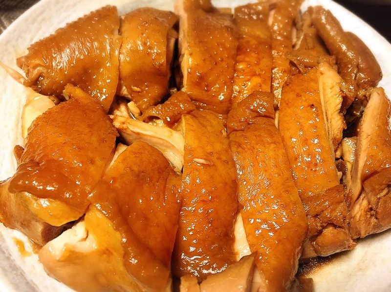 豉油雞腿