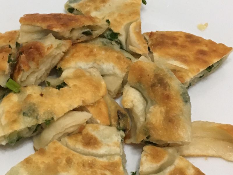 简单葱油饼