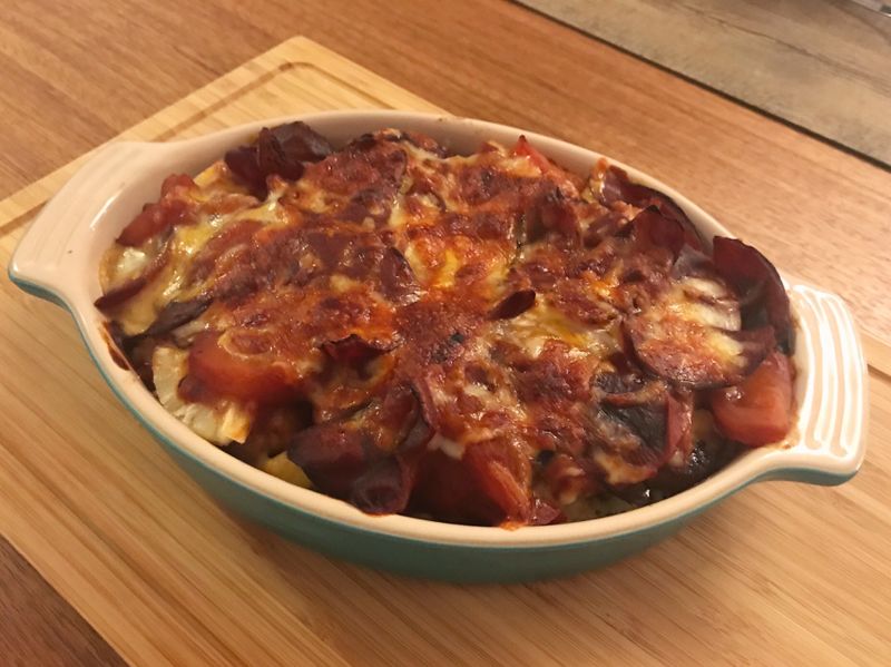焗豬扒飯