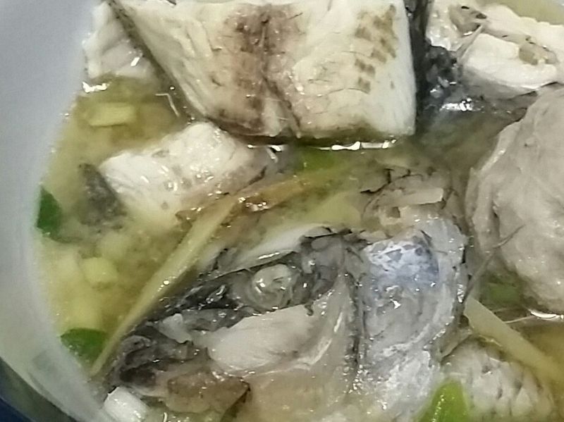 味噌魚湯