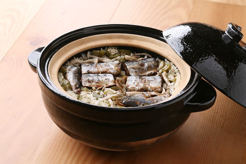 掌廚房.佃煮秋刀魚炊飯