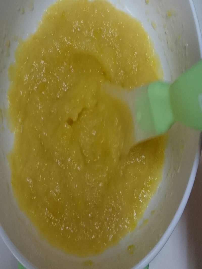 6個月寶寶副食品香蕉南瓜奶糊