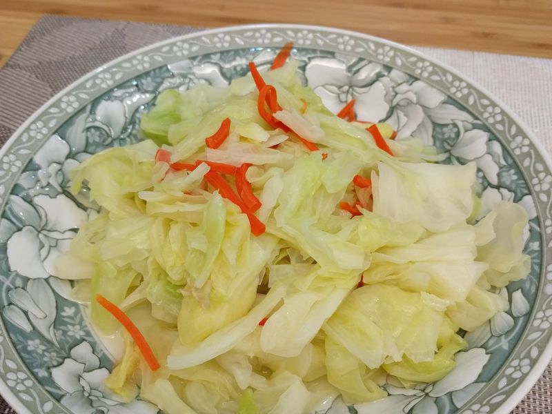 簡易版炒高麗菜