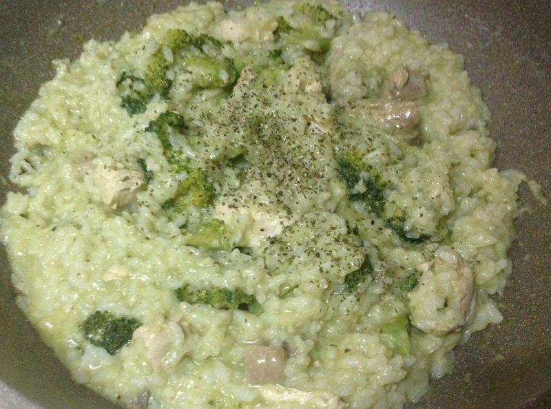 青醬雞肉燉飯