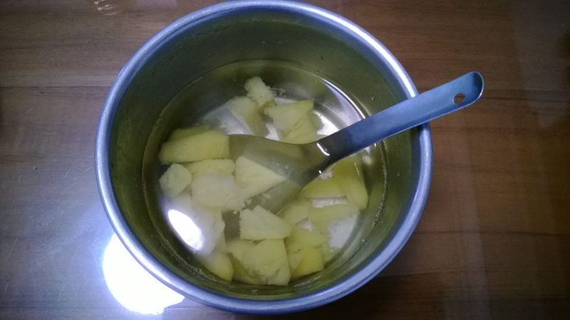 夏日清涼鳳梨湯（零廚藝）