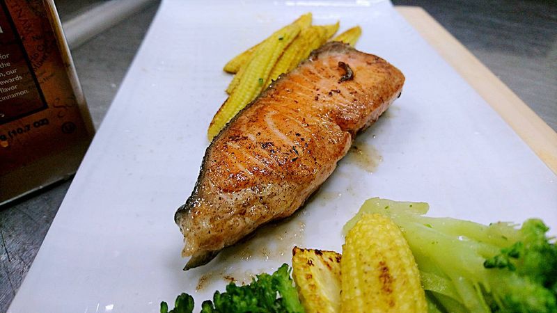 奶油煎鮭魚<真空低溫熟成>