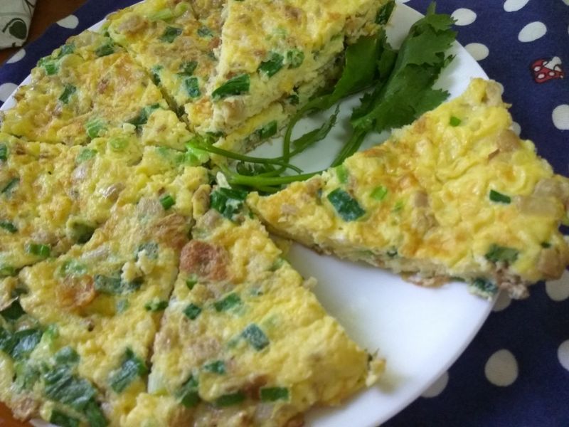 十分鐘上菜─古早味葱花菜圃蛋