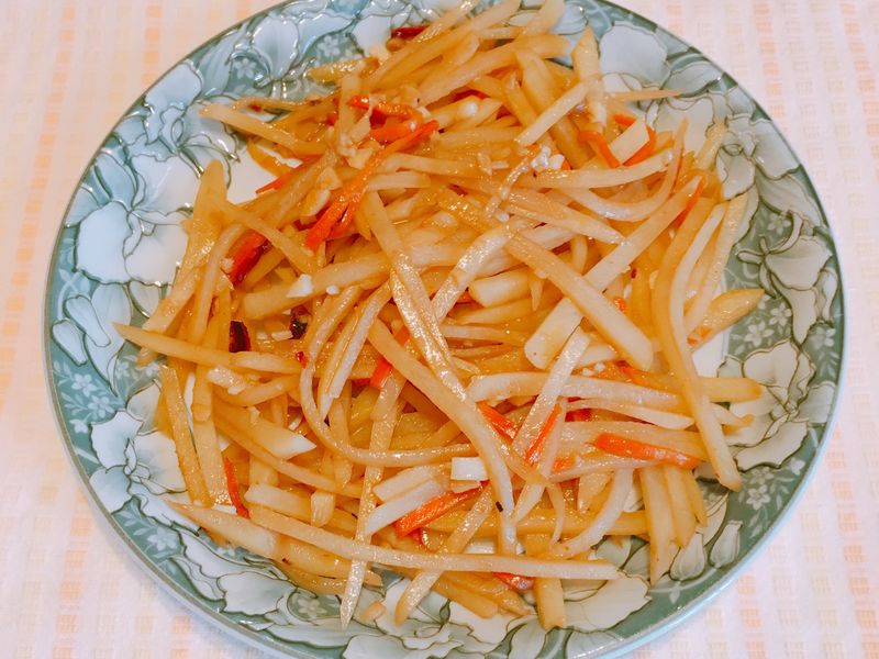 醋溜土豆絲(馬鈴薯絲)