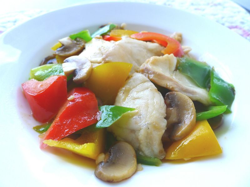 品靚上菜-康寶鮮味炒手之彩椒鮮魚片