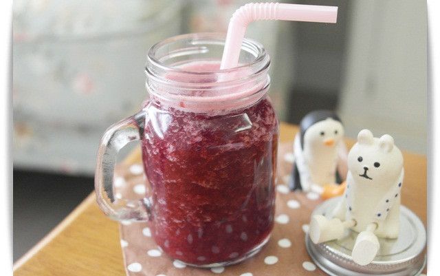 寶寶副食品「櫻桃泥」富含花青素 ♪