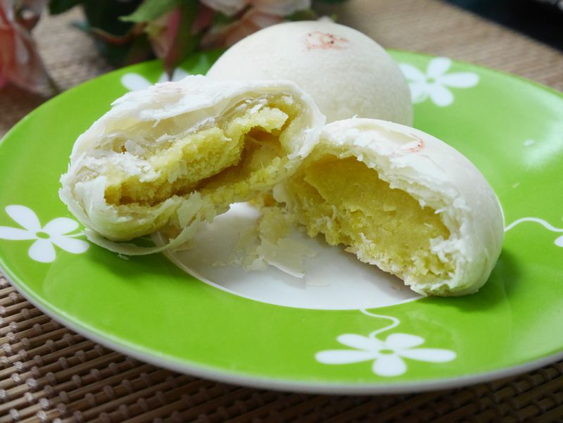 自製綠豆椪(素的)