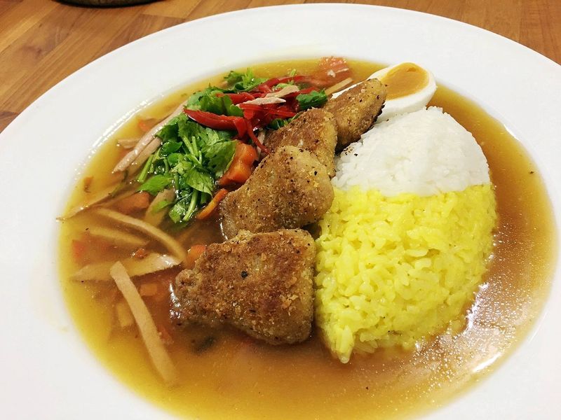 【醋溜椒麻黃薑雞套餐】