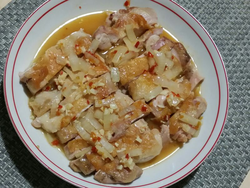 泰式酸辣雞腿排♡