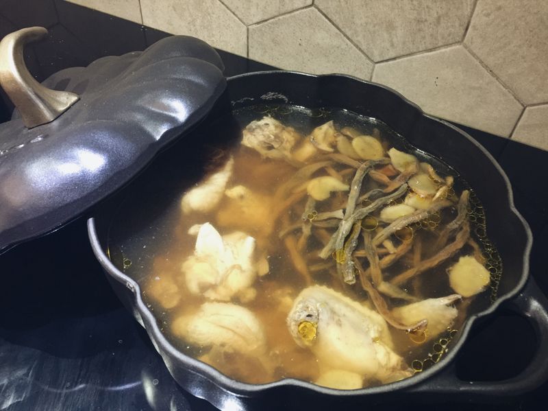 古早味菜豆雞湯